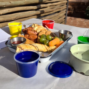 Finger Food and Paint Box