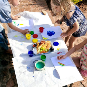 Finger Food and Paint Box