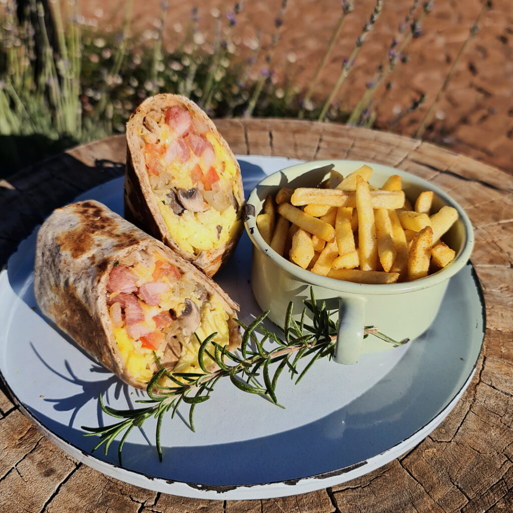 Bacon and Egg Wrap - Hyto Tyto
