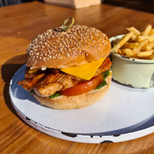 Grilled Chicken Breast Burger